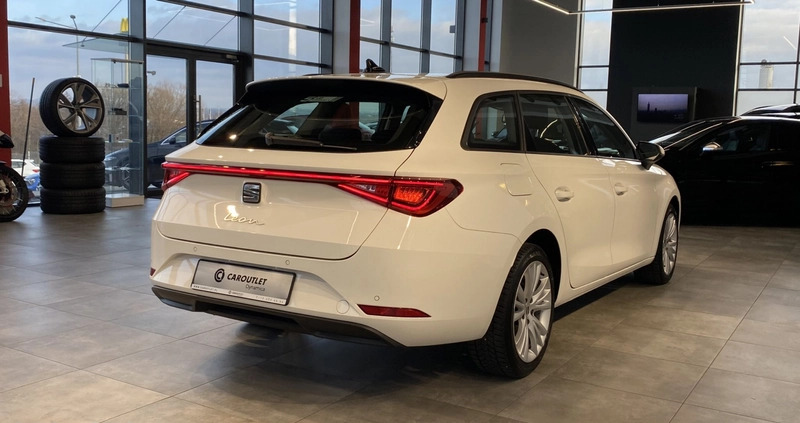 Seat Leon cena 78900 przebieg: 69100, rok produkcji 2021 z Skoczów małe 326